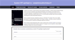 Desktop Screenshot of completevocaltechnique.fi